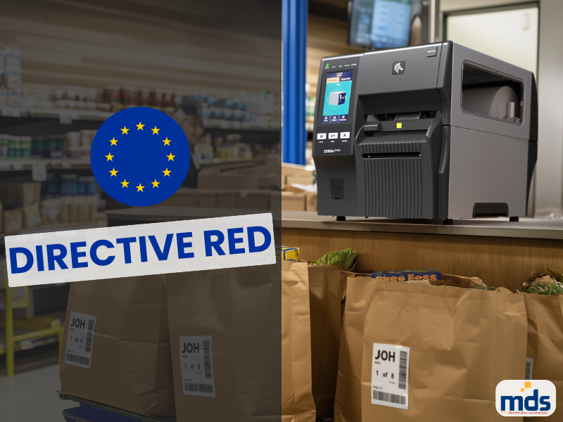 Directive RED & imprimantes étiquettes